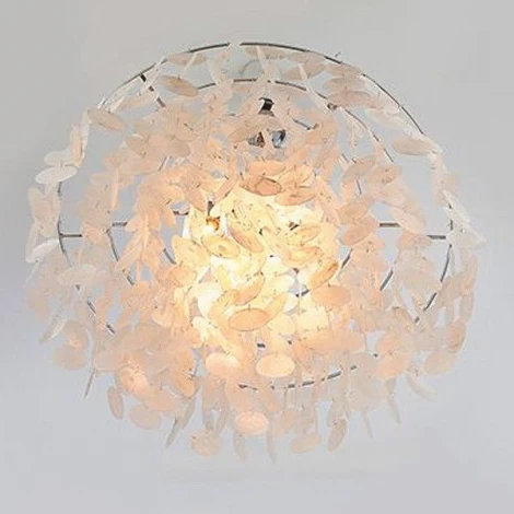 Подвесной светильник Wi-Fi Eurosvet 3535 3535/6 хром / перламутр (220V, управление смартфоном, голосовое управление, умный дом - Minimir Home, Алиса, Маруся, Салют, на цепи)