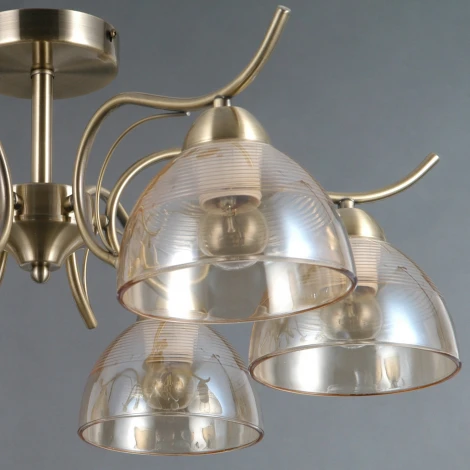 Потолочная люстра на штанге ILLUMICO IL0733-6CSQ-25 AB AREZZO (220V)