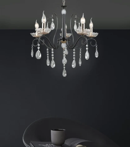 Подвесная люстра Wedo Light Lillian WD3631/5H-CF-FGD-CL