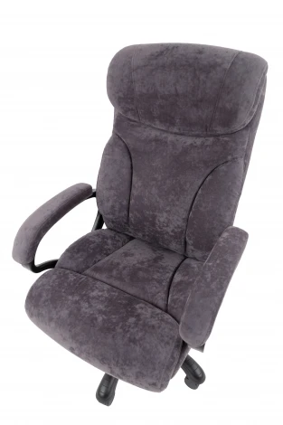 Кресло Chairman Home 401 Россия ткань S темно-серый