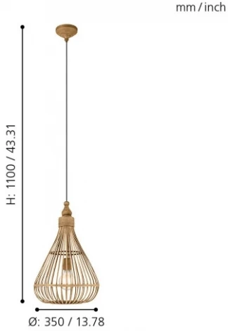 Подвесной светильник Eglo Amsfield 49772