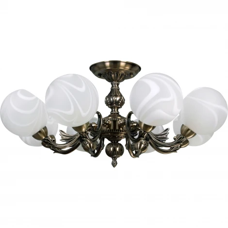 Потолочная люстра N-Light 318 318-08-53 бронза