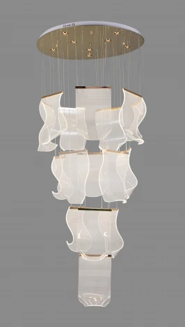 Потолочная люстра каскадная Alfa Light F1424-01 (LED, 220V, на проводе)