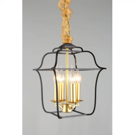 Подвесная люстра Omnilux Maiori OML-94706-04 (220V, на цепи, свеча)