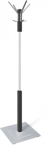 Вешалка Альберо SHT-CR20 венге/алюм.мет Sheffilton 1008573401