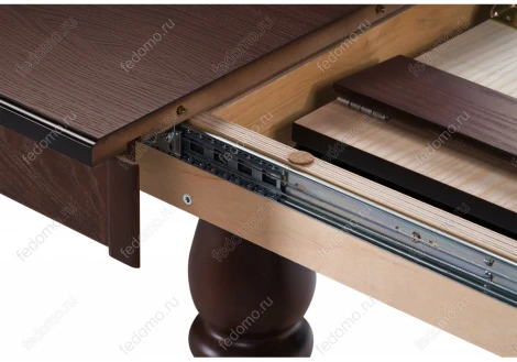 Стол Woodville Красидиано орех темный 483911