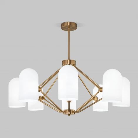 Потолочная люстра на штанге Eurosvet Bambola 60157/8 латунь (220V)