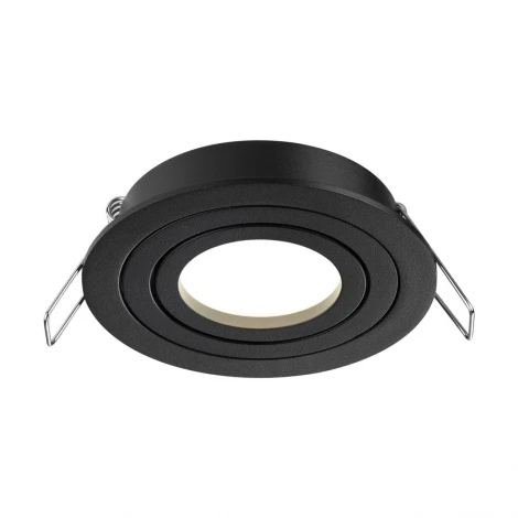 Светильник встраиваемый поворотный Novotech Morus 371018 черный IP20 GU10 50W 220-240V