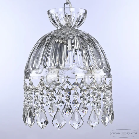 Подвесной светильник Bohemia 5478 5478/22 Ni Clear/M-1H Leafs