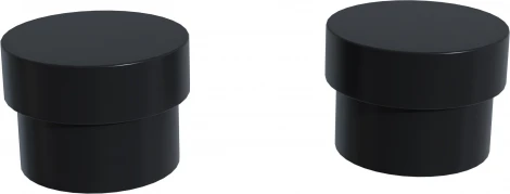 Заглушка декоративная ST Luce Techno ST1602.499.00 Черный