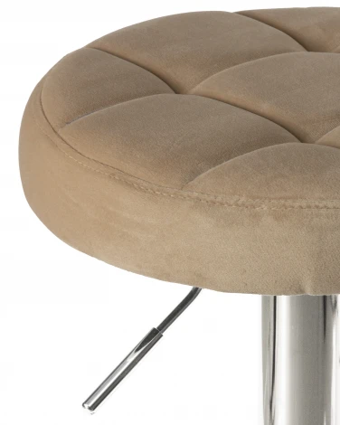 Табурет барный BRUNO (бежевый велюр (MJ9-10))