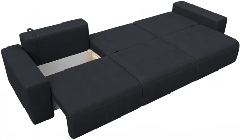 Диван прямой Лига-036 НПБ Классик Лонг Лига Диванов (Замша) арт.127678