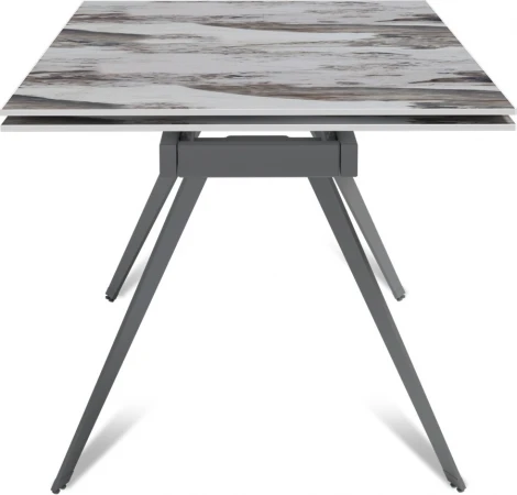 Стол раскладной Rhein (160+40+40), керамика глянцевая Pandora Top Concept арт.21422