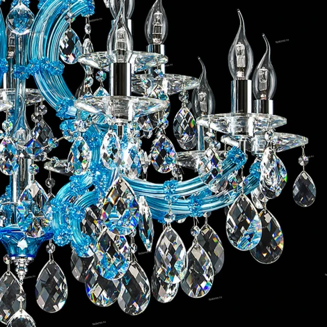 Подвесная люстра Osgona Champa blu 698165