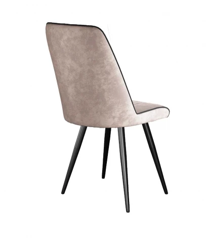 Стул DikLine 324 поворотный B03 BEIGE, ножки черные 00-00084755