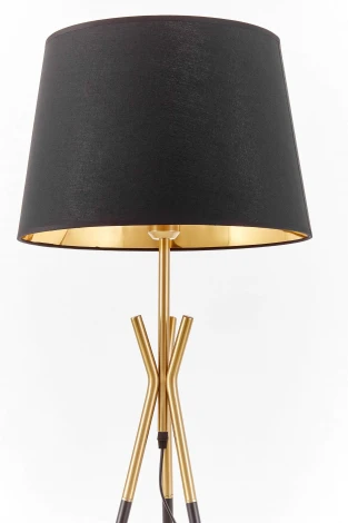 Торшер на треноге Lumina Deco Merino LDF 3120 BK+MD (220V)