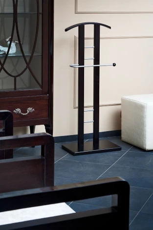 Вешалка костюмная ГАЛАНТ 321 металлик/венге Mebelik арт.001011