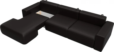 Диван угловой Лига-036 НПБ Классик Лонг левый угол Лига Диванов (Экокожа) арт.127790L