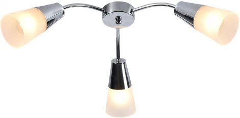 Потолочная люстра на штанге Escada Aquilegia 1100/3P Chrome (220V)