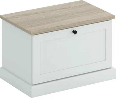 Тумба Caprio малая ОГОГО (арт.434169), (МДФ,ЛДСП/Белый)