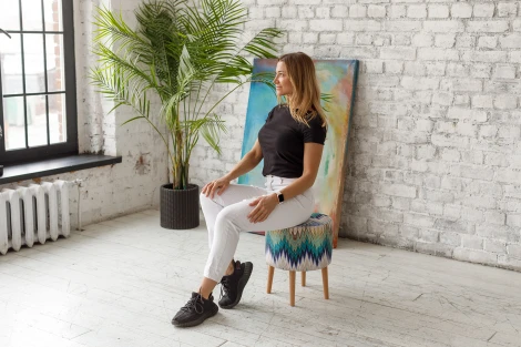 Пуф Dreambag Лекко Аквамарин 13573