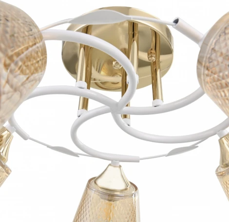 Потолочная люстра на штанге Arte Milano AMALFI 323006/5 FG+WT