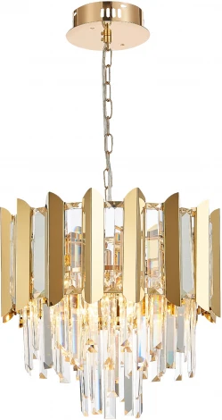 Подвесная люстра Natali Kovaltseva Amazone 81444/5C GOLD