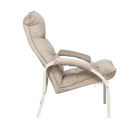 Кресло-трансформер Leset Левада (Фанера,Березовый шпон,Металл,Велюр/Слоновая кость) арт.2500000117206