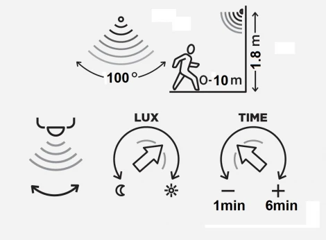 Настенный светильник уличный Oasis Light SIDNEY 0645 Gr (220V, IP44)