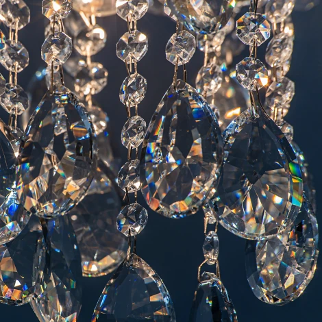 Люстра потолочная Ophelia 643/4P E27*60W Matt Gold