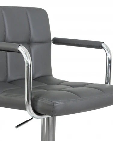 Стул барный KRUGER ARM (серый)