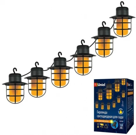 Гирлянда на солнечных батареях Uniel USL-S-121/PT2500 Lanterns