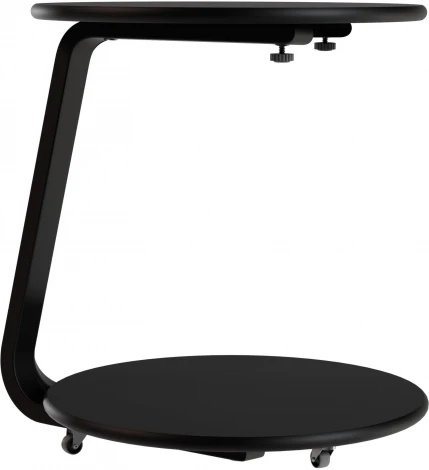 Стол ТДК Оптима 1 приставной, черный