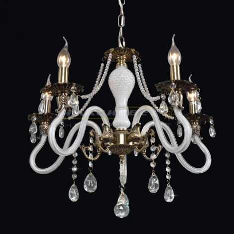 Подвесная люстра Максисвет 7960 2-7960-5-AB E14