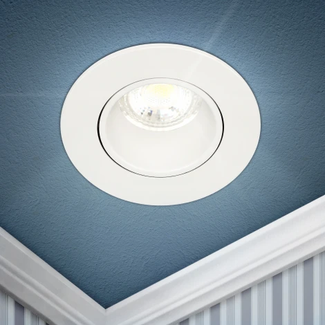 Встраиваемый точечный светильник ЭРА KL90 WH (12V, круглые)