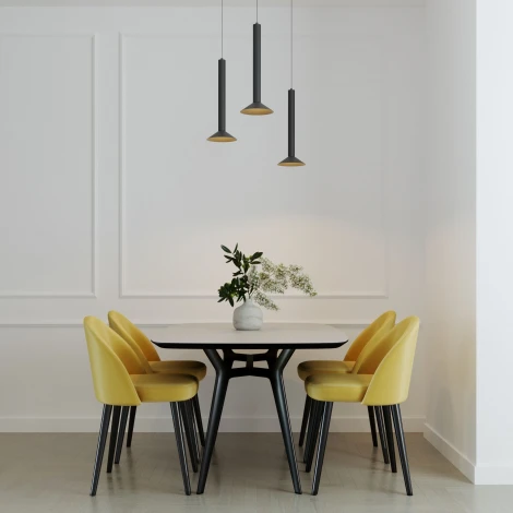 Подвесной светильник Elektrostandard Fest 50315 LED 7W 3000K графит (220V, на проводе, круглые)