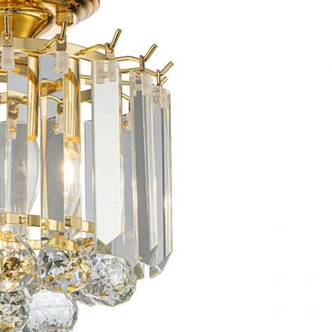 Потолочная люстра на штанге Escada Valery 2111/2P E14*40W Gold