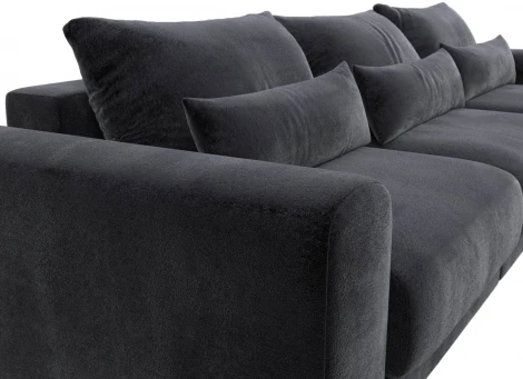 Диван прямой Лига-056 НПБ Лонг Лига Диванов (Велюр) арт.129139