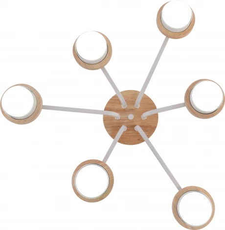 Потолочная люстра Rivoli Lois 3186-306 6хGX53 15 Вт