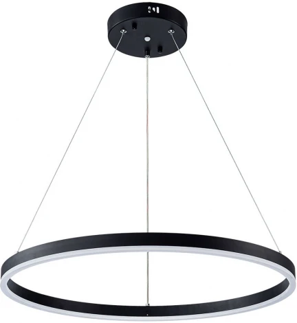 Подвесной светильник Arte Lamp Siren A2548SP-45BK (LED, 220V, на тросе, кольцо)