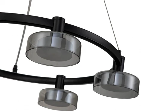 Подвесной светильник светодиодный Stilfort Gloze 4009/02/05P (220V, на тросе, круглые)