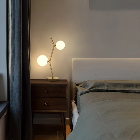 Настольная лампа Mathia Tab Imperiumloft Mathia-Tab01 (212693-23) (220V, шарики)