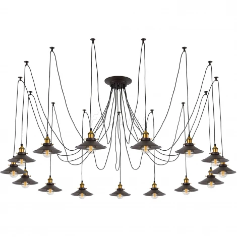 Подвесной светильник Citilux Эдисон CL451151 (220V, на проводе, паук)