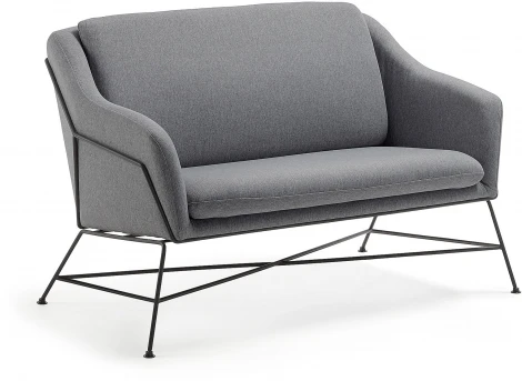 Диван Brida графитовый 128 см La Forma (ex Julia Grup) арт.068781