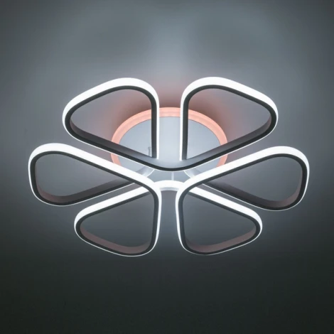 Потолочная люстра RGB Citilux Сезар Смарт CL233A250E (LED, 220V, умный дом - Алиса, Маруся, Сири, цветы)