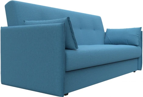 Диван-книжка Лига-018 (Голубой/Рогожка) Лига Диванов арт.125609