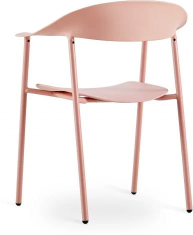 Стул Eila пластик розовый Stool Group арт.УТ000039775