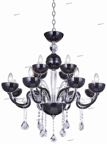 Crystal Lux Luccila SP8+4 BLACK