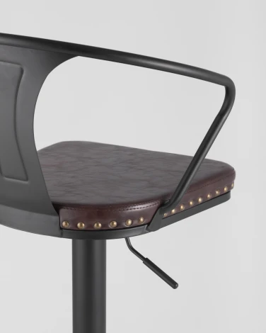 Стул барный Stool Group TOLIX ARMS SOFT черный матовый УТ000001296