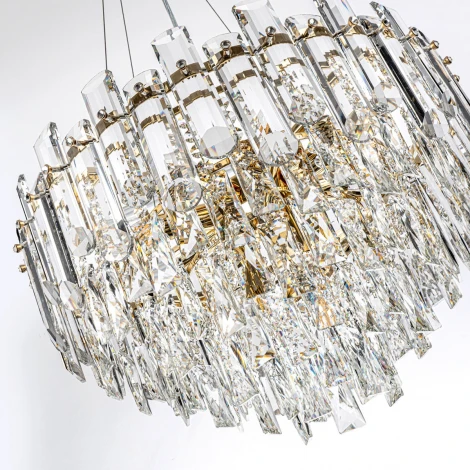 Подвесная люстра хрустальная Modelux ML.7088.500 GD